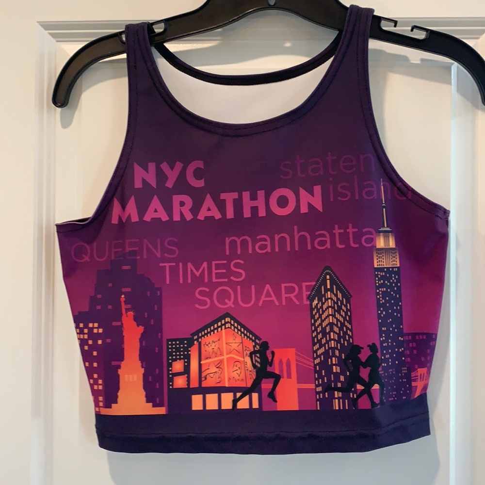 New York City Marathon crop top